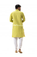 Cotton Punjabi For Men Embroidery Work Design (NS70)